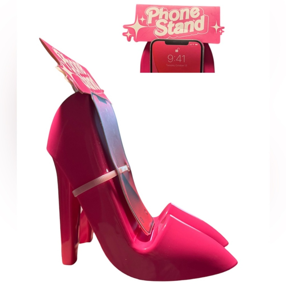 Barbie Pink Heels Phone Stand